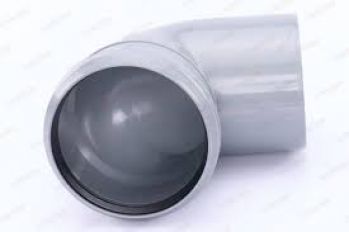 Отвод d 110/90 серый